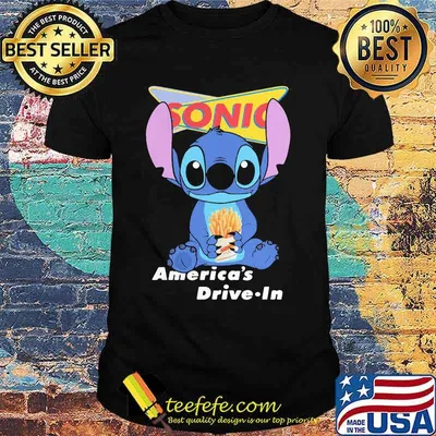 Stitch sonic america's drive in shirt