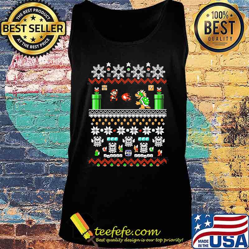 Super mario bros ugly christmas s Tank top Super mario bros ugly christmas s Tank top