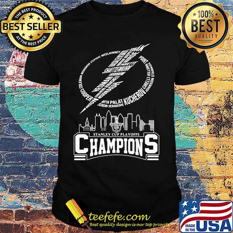 Tampa bay lightning stanley cup champions 2020 logo shirt