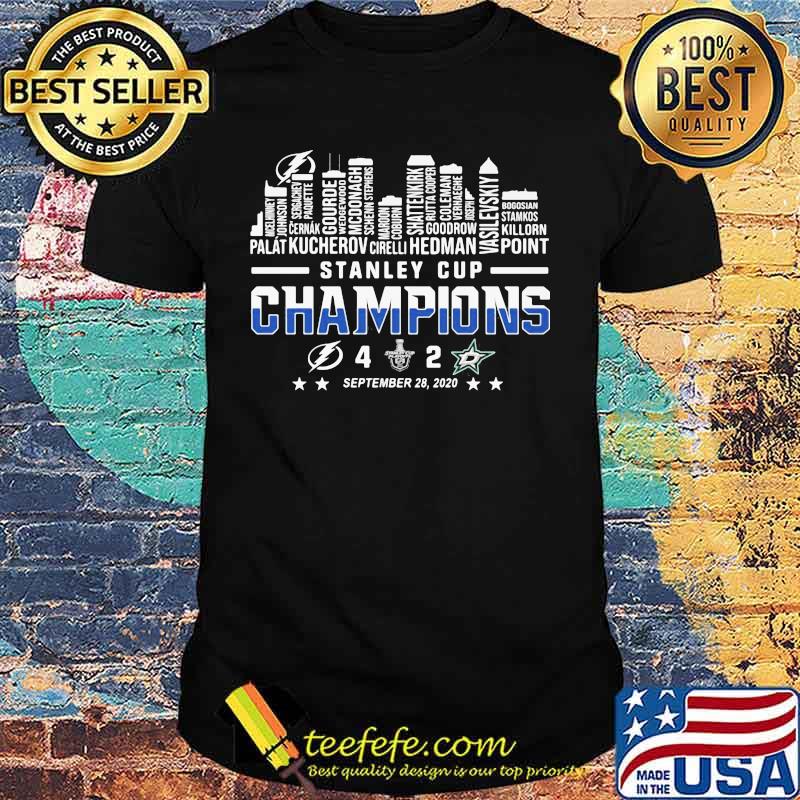 Tampa bay lightning stanley cup champions 2020 shirt