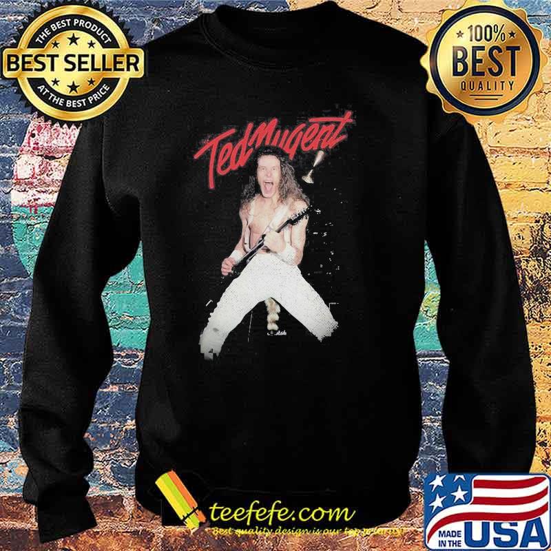 Ted nugent playing guitar s Sweater Ted nugent playing guitar s Sweater