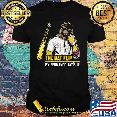 The bat flip by fernando tatis jr san diego baseball shirt