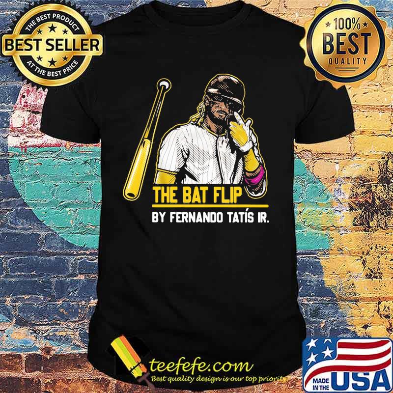The bat flip by fernando tatis jr san diego baseball shirt
