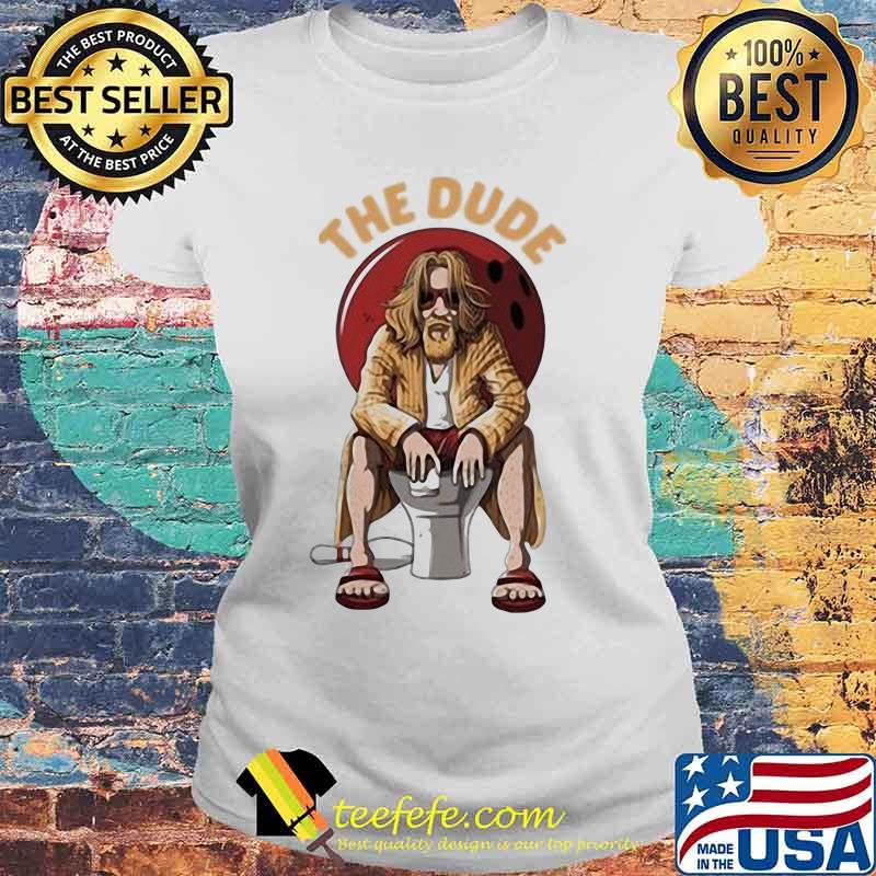 The dude big lebowski bathroom bowling s Laides tee The dude big lebowski bathroom bowling s Laides tee