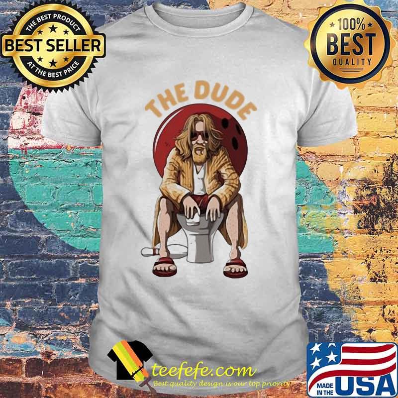 The dude big lebowski bathroom bowling shirt