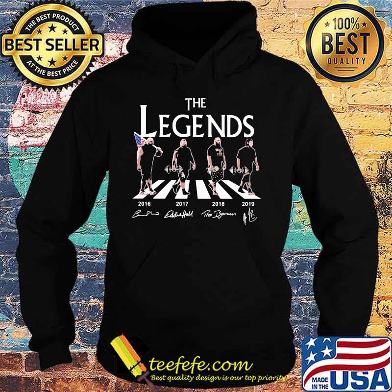 The legends crossing the line weightlifting signatures s Hoodie The legends crossing the line weightlifting signatures s Hoodie