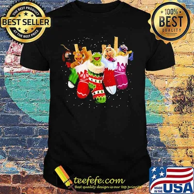 The muppets cartoon merry christmas shirt