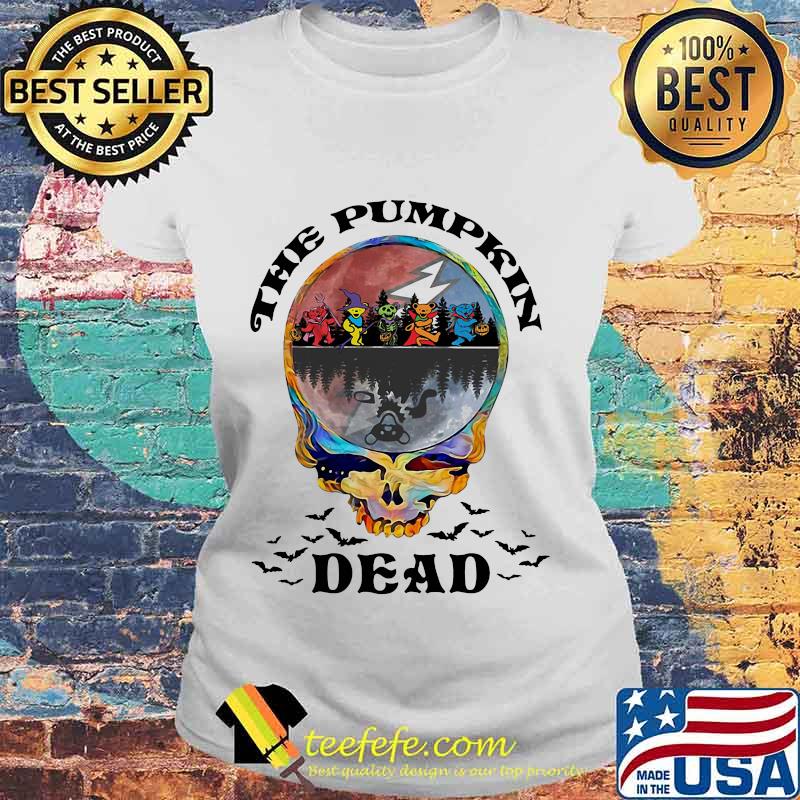The pumpkin dead bears color s Laides tee The pumpkin dead bears color s Laides tee