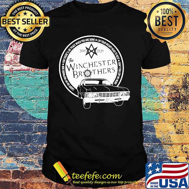 The winchester brother 2005 2020 vintage shirt