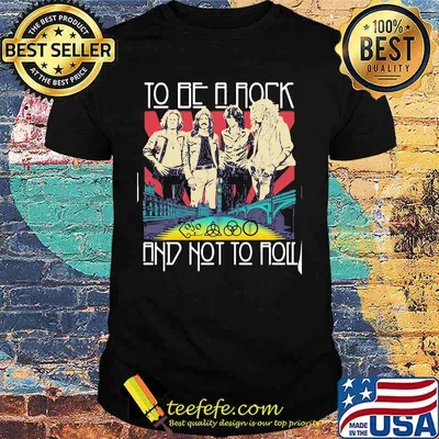 To be a rock and not to roll led zeppelin band shirt