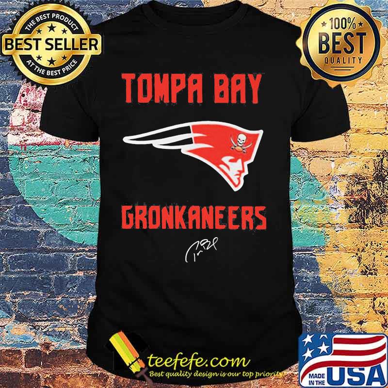 Tompa bay gronkaneers new england patriots signature shirt