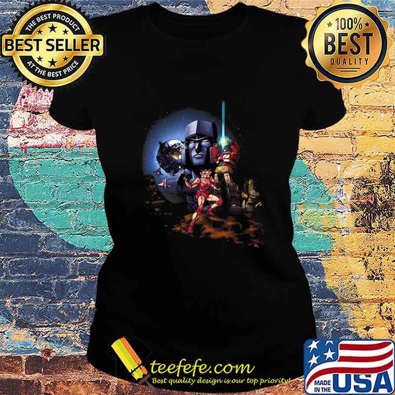 Transformers and star wars art s Ladies tee Transformers and star wars art s Ladies tee