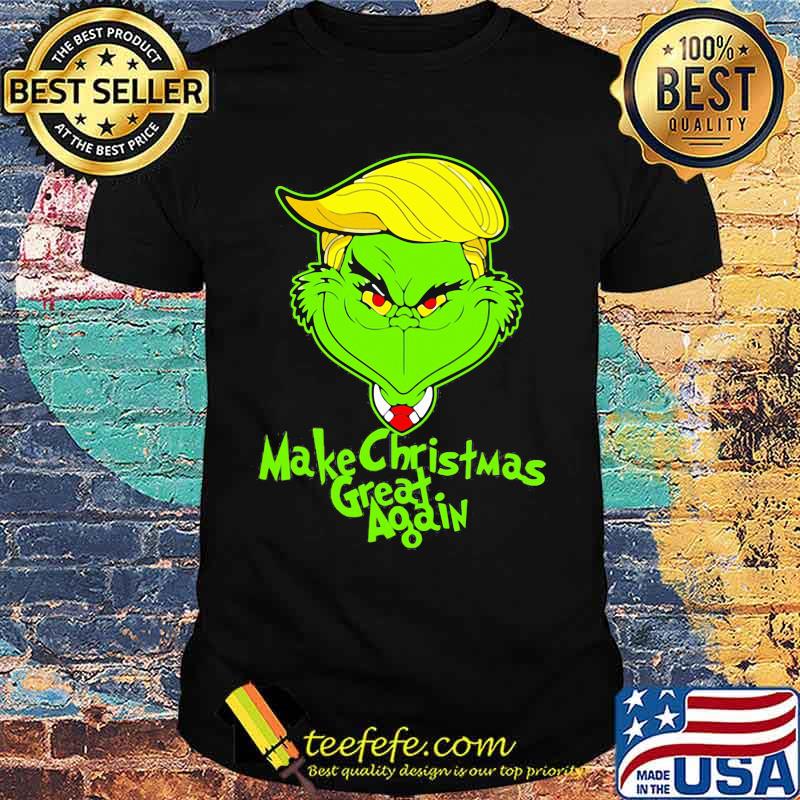 Trump grinch make christmas great again shirt
