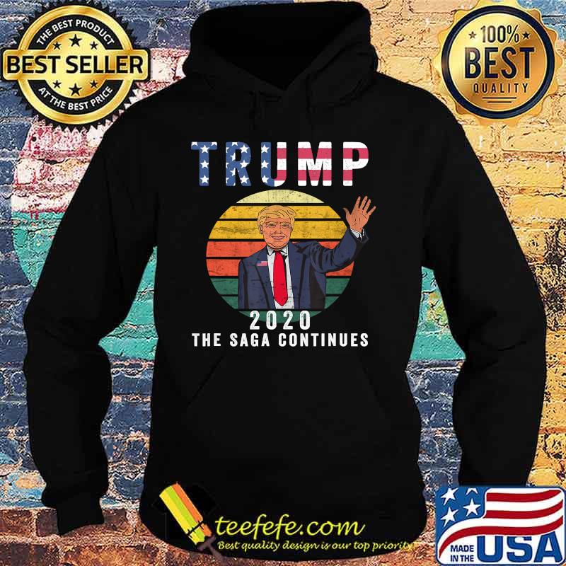 Trump the saga continues election 2020 vintage s Hoodie Trump the saga continues election 2020 vintage s Hoodie