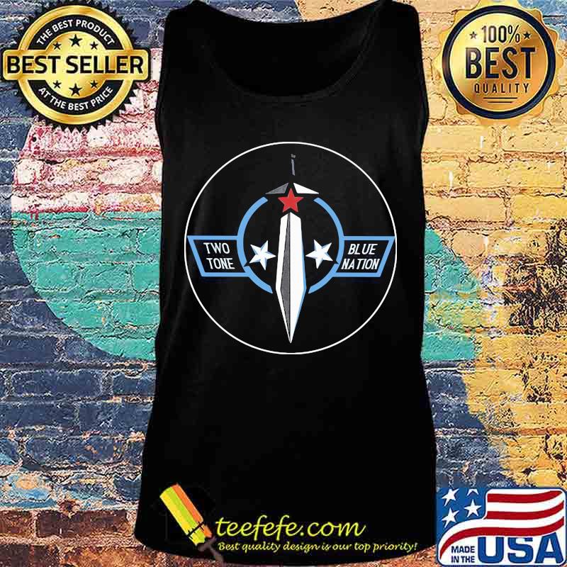 Two tone blue nation stars s Tank top Two tone blue nation stars s Tank top