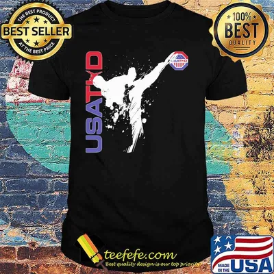 Usatco taekwondo art america shirt