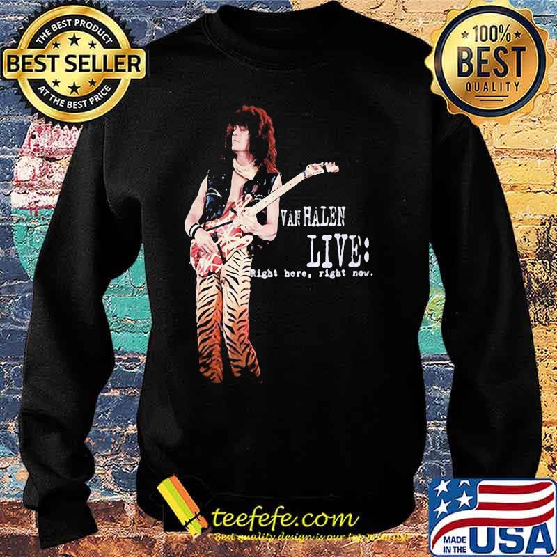 Van halen live right here right now s Sweater Van halen live right here right now s Sweater