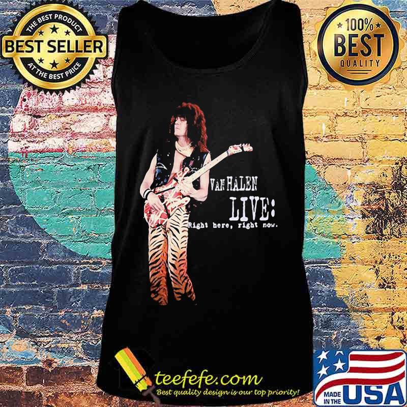 Van halen live right here right now s Tank top Van halen live right here right now s Tank top