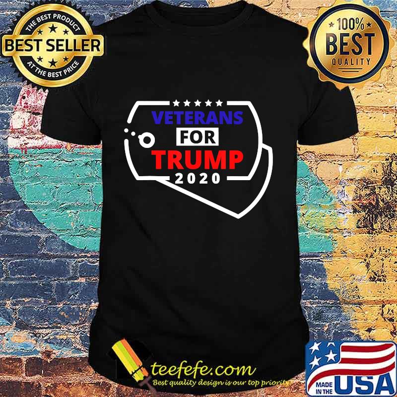 Veterans For Trump 2020 Dog Tags Red White and Blue Gift T-Shirt Veterans For Trump 2020 Dog Tags Red White and Blue Gift T-Shirt