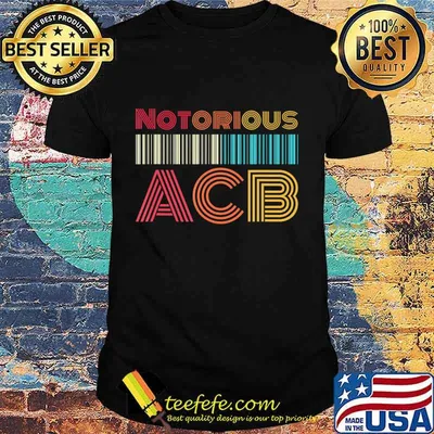 Vintage Retro Amy Coney Barrett Notorious ACB Fill That Seat T-Shirt