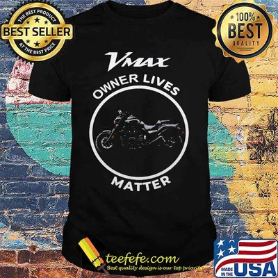 Vmax owner lives matter motorcycle shirt