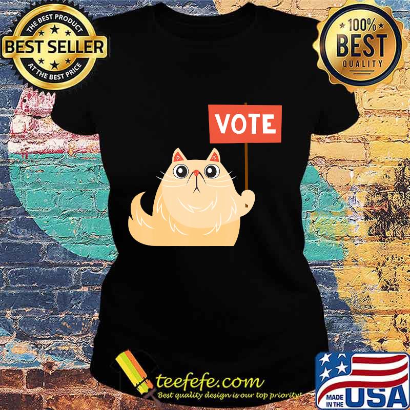 Vote 2020 Elections Day - Cute Kawaii Kitty Cat Lovers T-Shirt Ladies tee Vote 2020 Elections Day - Cute Kawaii Kitty Cat Lovers T-Shirt Ladies tee