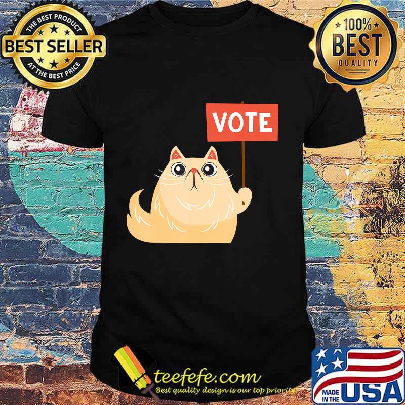 Vote 2020 Elections Day - Cute Kawaii Kitty Cat Lovers T-Shirt