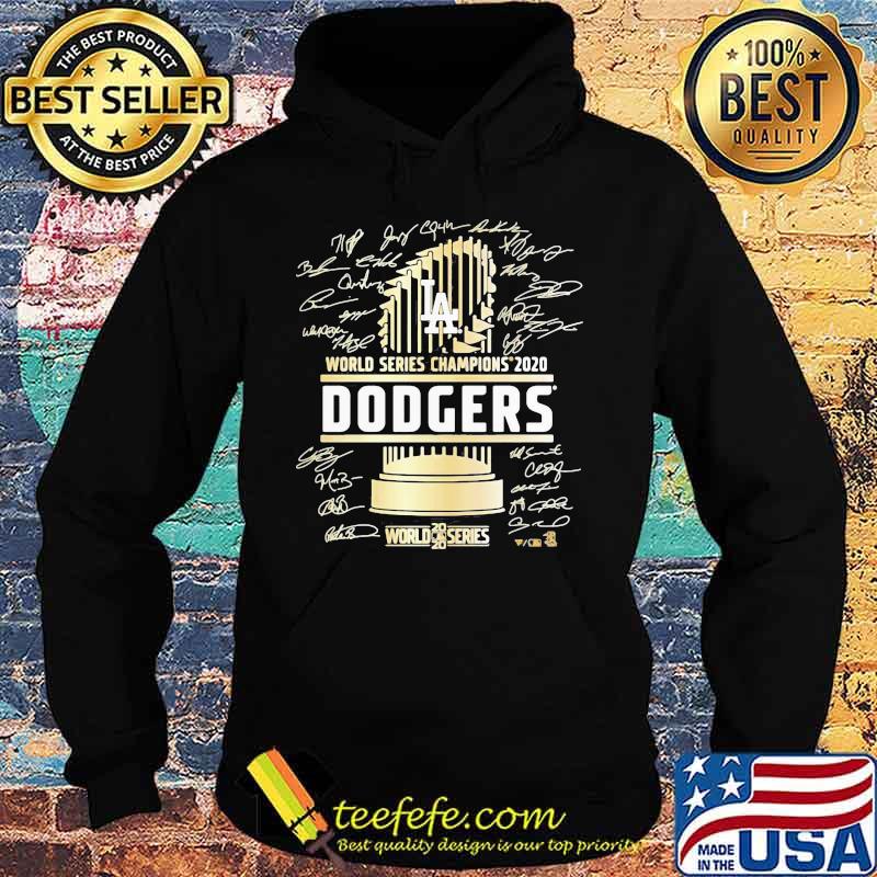 World series champions 2020 los angeles dodgers signatures s Hoodie World series champions 2020 los angeles dodgers signatures s Hoodie