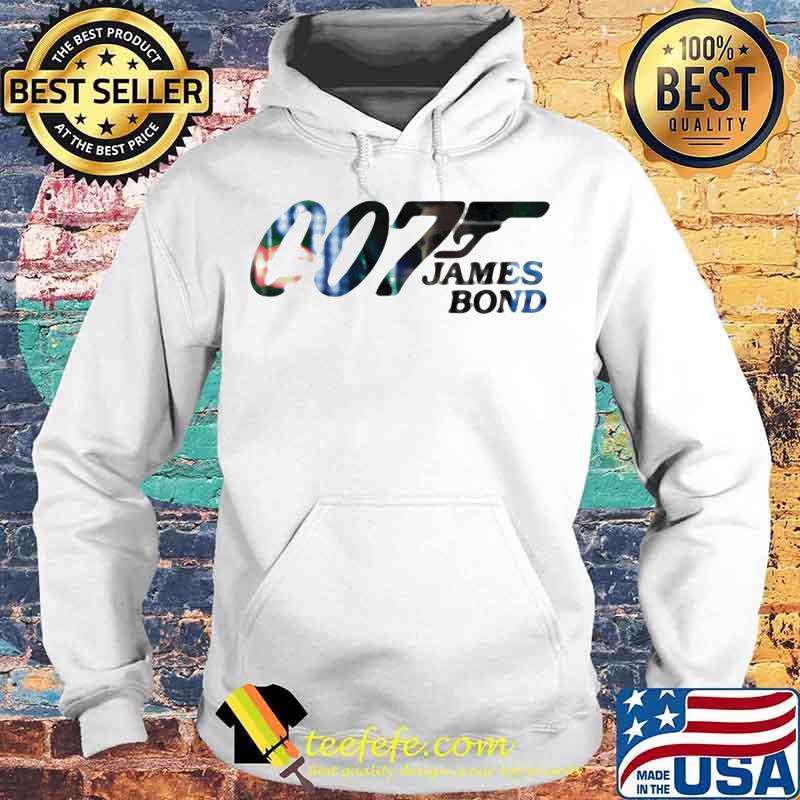 007 James Bond Letter Gun Shirt Hoodie 007 James Bond Letter Gun Shirt Hoodie