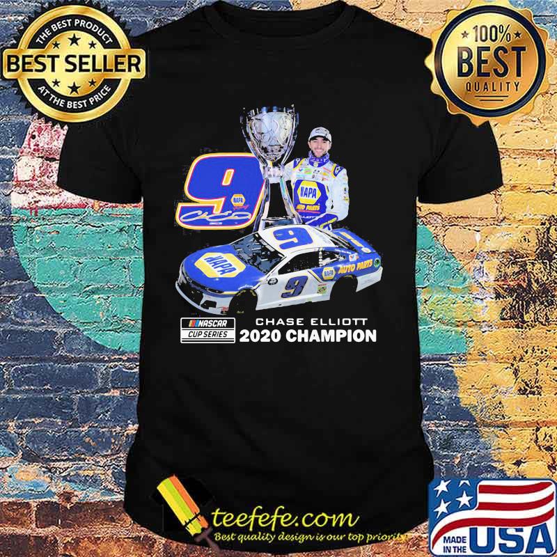 9 chase elliott 2020 champion signature shirt