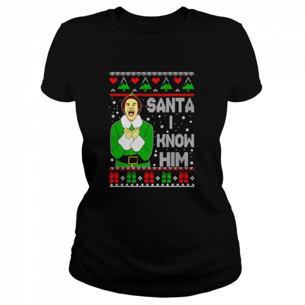 Buddy-the-elf-Santa-I-know-him-christmas-Classic-Womens-T-shirt-600x600-1.jpg