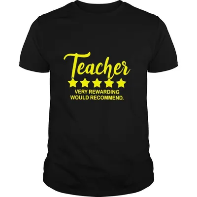 Teacher Very Rewarding Would Recommend shirt
