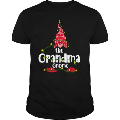 The Grandma Gnome Family Matching Group Christmas shirt