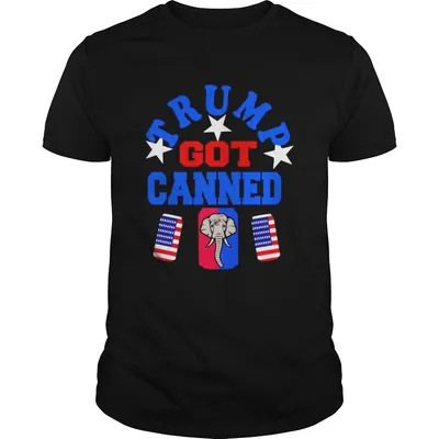Trump Got Canned Elephant Beer American Flag  Unisex