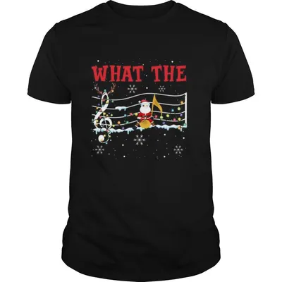 What The Santa Music shirt