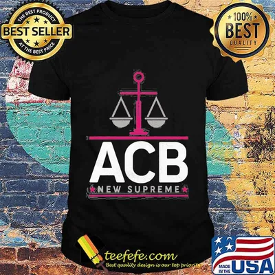 Acb New Supreme Amy Coney Barrett Notorious Shirt