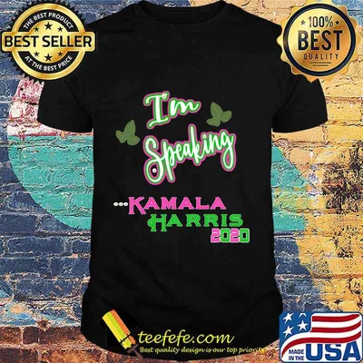 Aka soror kamala harris i'm speaking biden harris vp ticket shirt