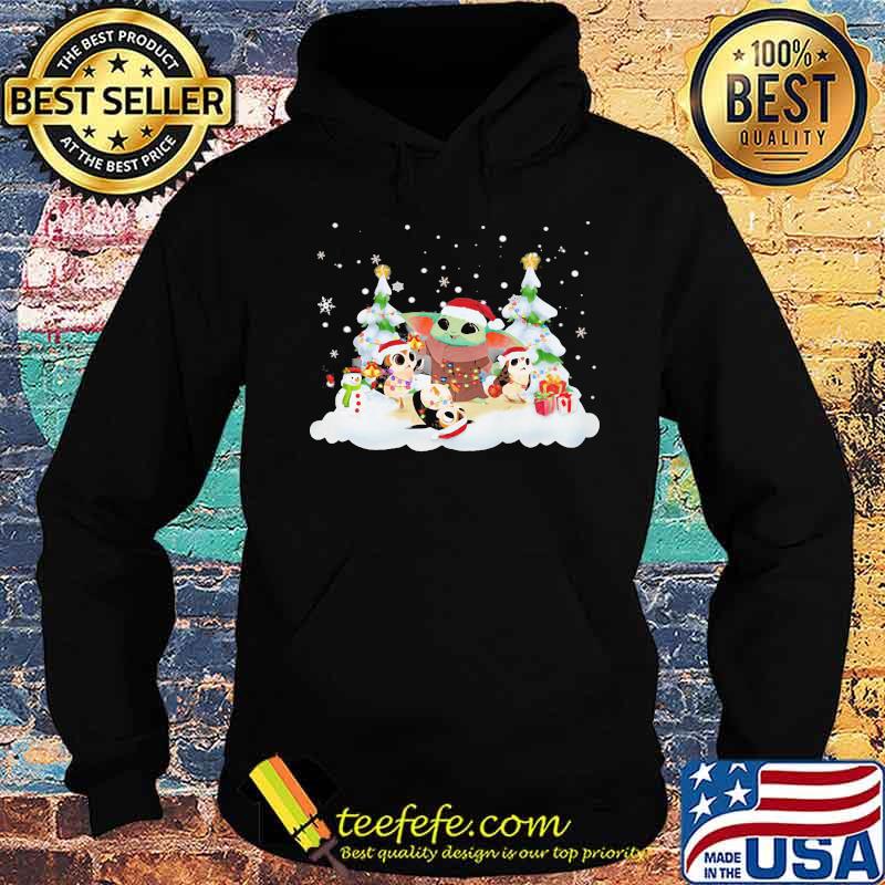 Baby yoda and owl merry christmas s Hoodie Baby yoda and owl merry christmas s Hoodie