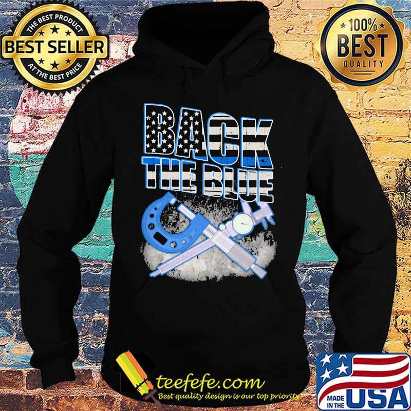 Back The Blue Mechanic American Flag Shirt Hoodie Back The Blue Mechanic American Flag Shirt Hoodie