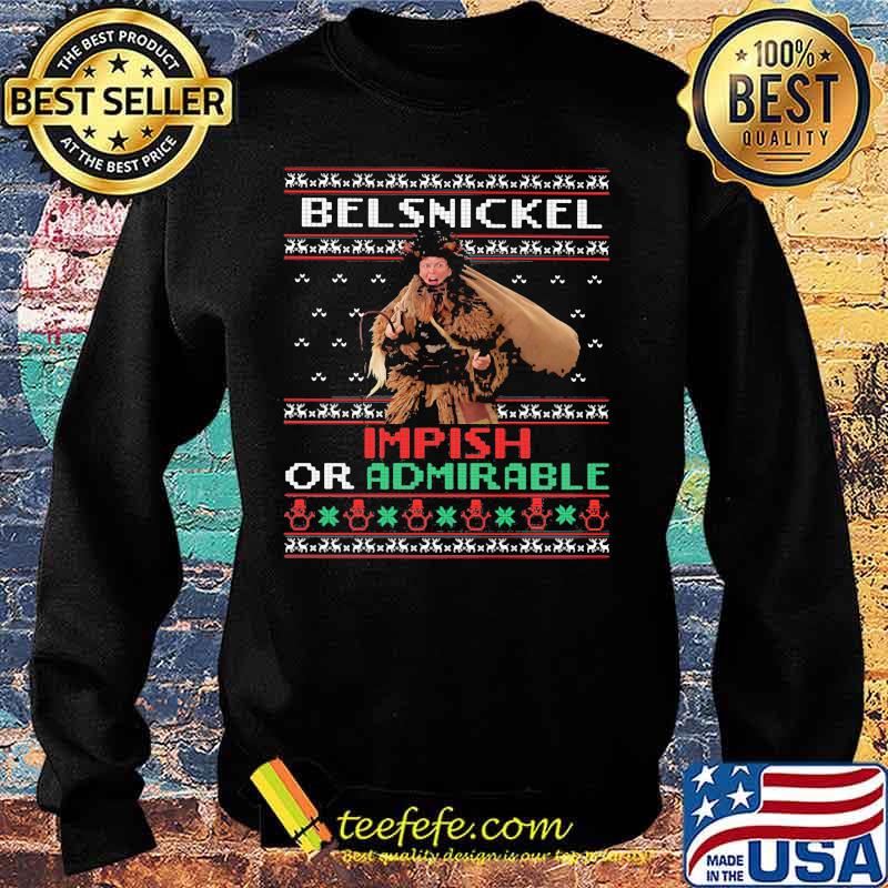 Belsnickel impish or admirable ugly christmas s Sweater Belsnickel impish or admirable ugly christmas s Sweater