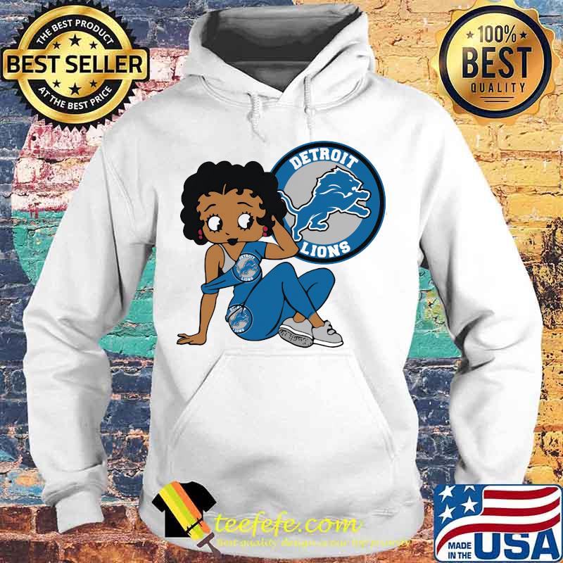 Betty boop detroit lions football s Hoodie Betty boop detroit lions football s Hoodie