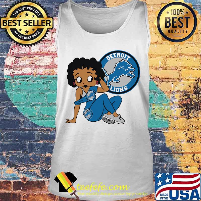 Betty boop detroit lions football s Tank top Betty boop detroit lions football s Tank top
