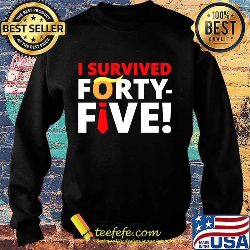 Biden harris democrats won the election i survived 45 s Sweater Biden harris democrats won the election i survived 45 s Sweater