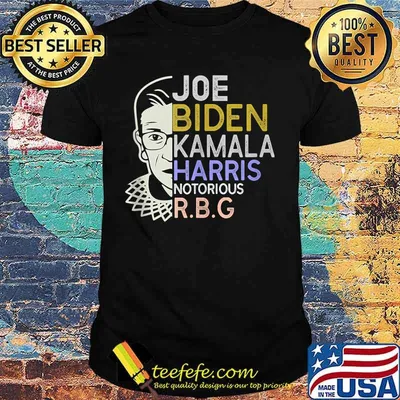 Biden kamala harris 2020 vintage election notorious rbg shirt