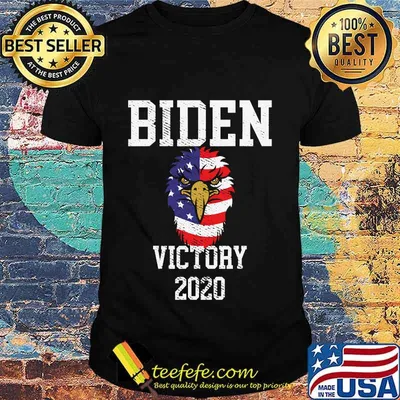 Biden Victory 2020 Eagle American Flag Shirt