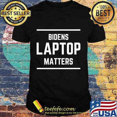 Bidens laptop matters vote for trump shirt