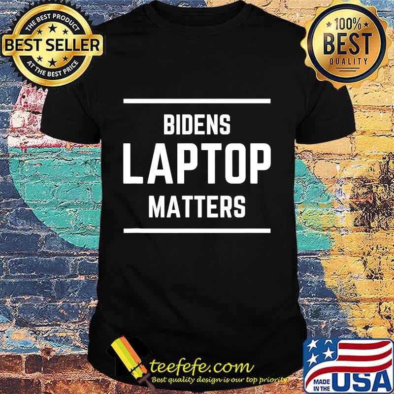 Bidens laptop matters vote for trump shirt