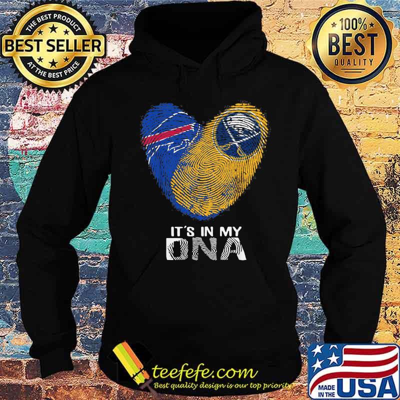 Bills Sabres It's In My Dna Heart Fingerprints Shirt Hoodie Bills Sabres It's In My Dna Heart Fingerprints Shirt Hoodie