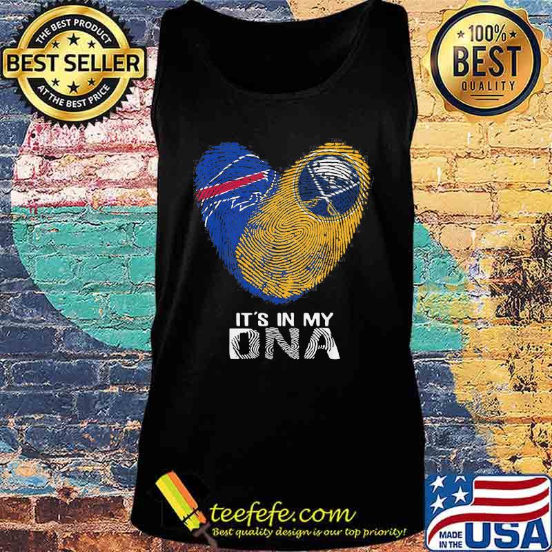Bills Sabres It's In My Dna Heart Fingerprints Shirt Tank top Bills Sabres It's In My Dna Heart Fingerprints Shirt Tank top