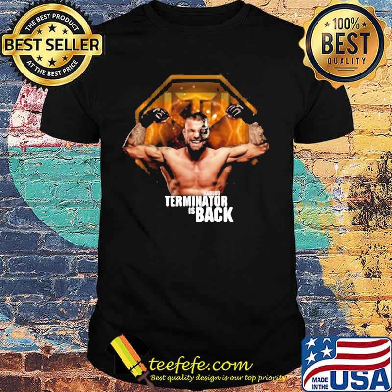 Boxer terminator is back shirt